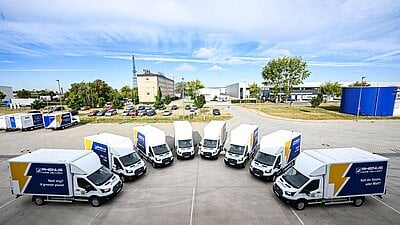 E-Flotte von Rhenus Home Delivery wächst auf 300 Fahrzeuge: CO2-freie Auslieferung für IKEA ab September 2024 in Berlin